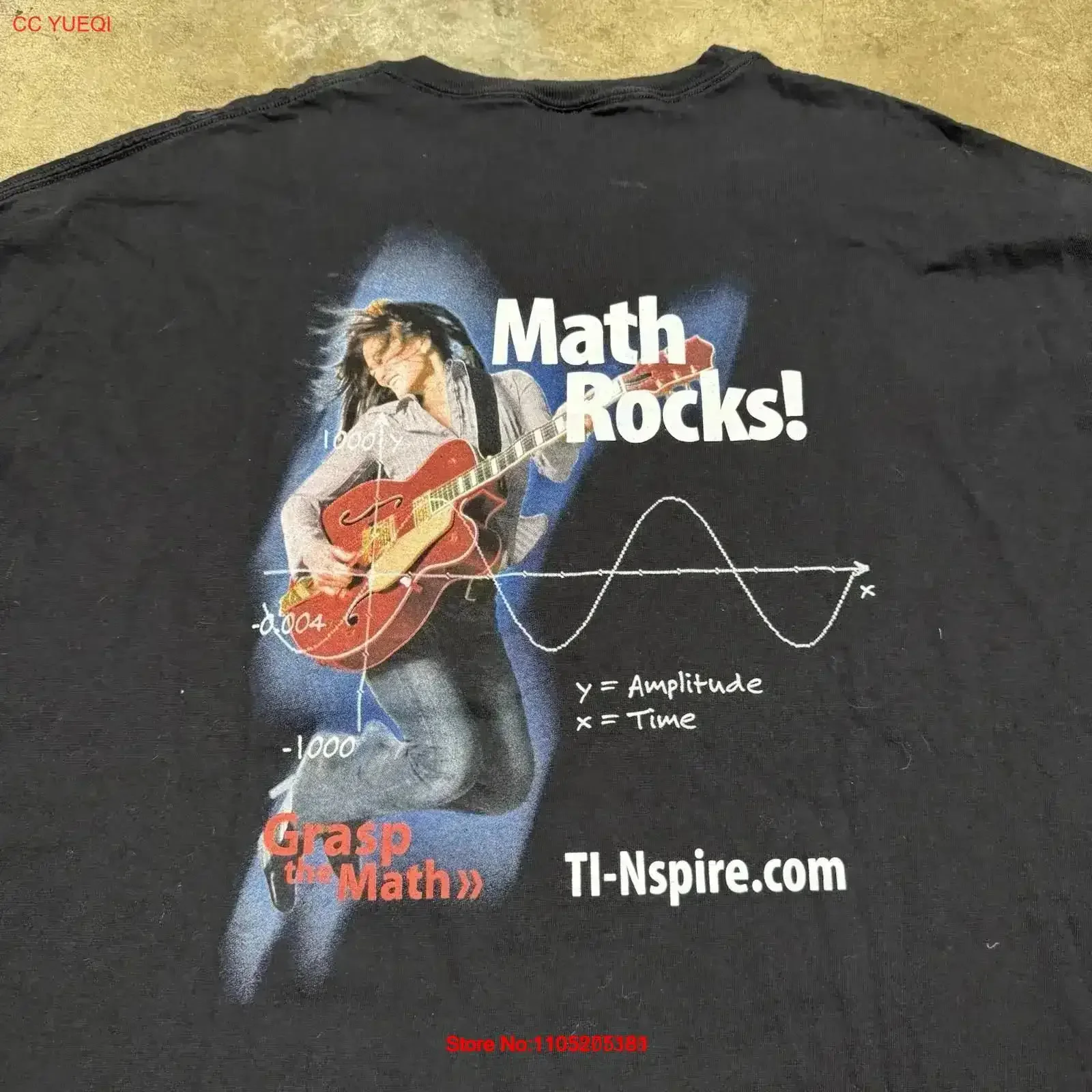 Фото Винтажная футболка Y2K Texas Instruments TI Calculator Tech, размер XXL, удобная, универсальная, модная, уличная, мужская, винтажная №1