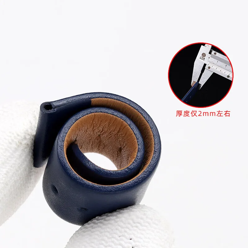 12 14 15 16 18 19 20 21 22mm Ultra thin soft leather watch strap For Casio Longines Rossini Fossil DW men women Watch bracelet