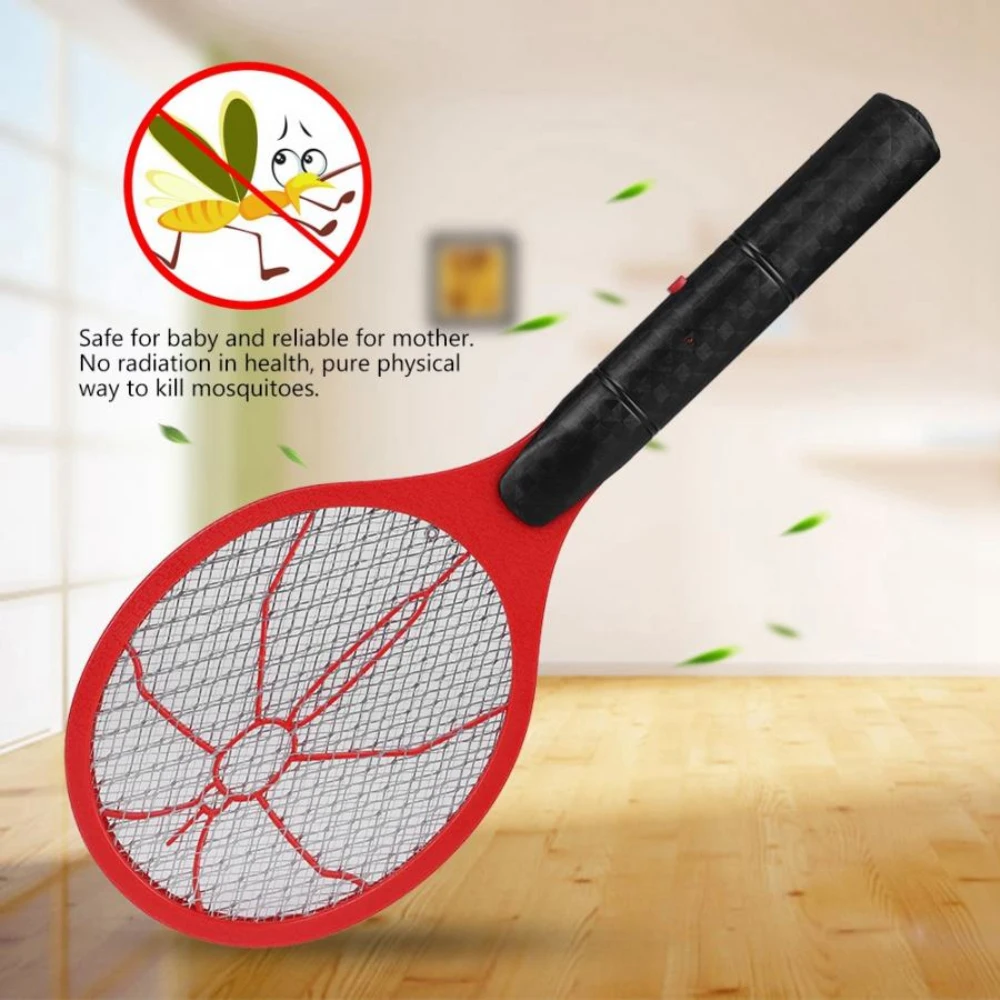 

Electric Mosquito Killer Cordless Battery Power Electric Fly Mosquito Swatter Bug Zapper Racket Insects Killer Home Bug Zapper