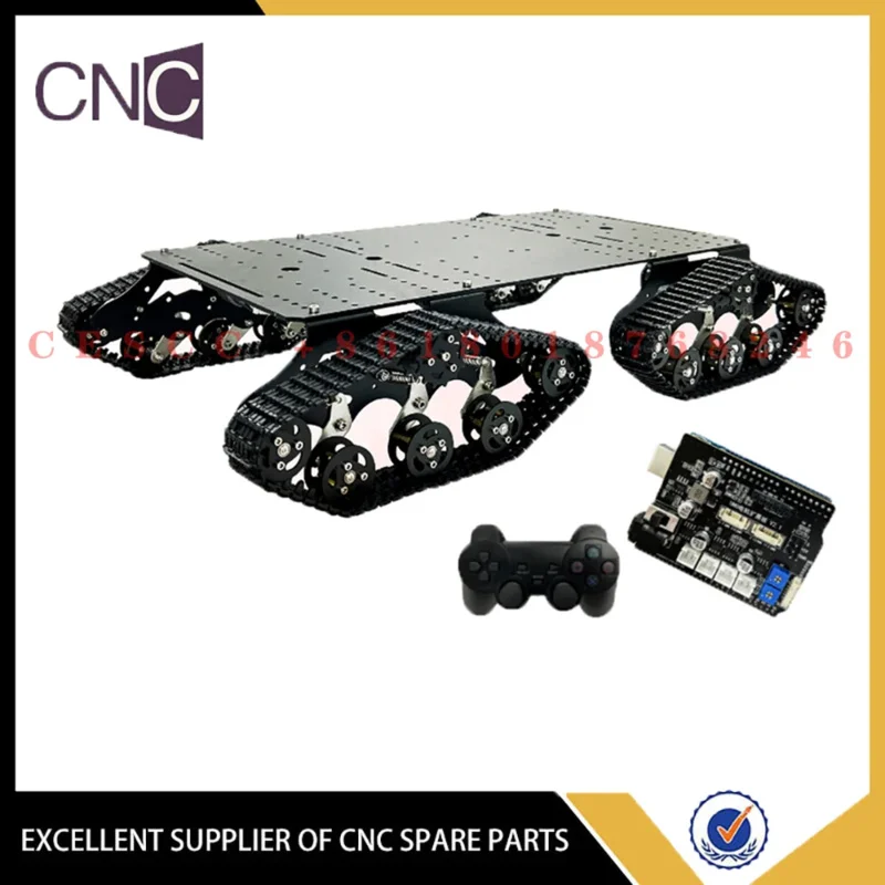 TS900 Гусеничное амортизирующее внедорожное шасси RoboCup Rescue Robot Платформа