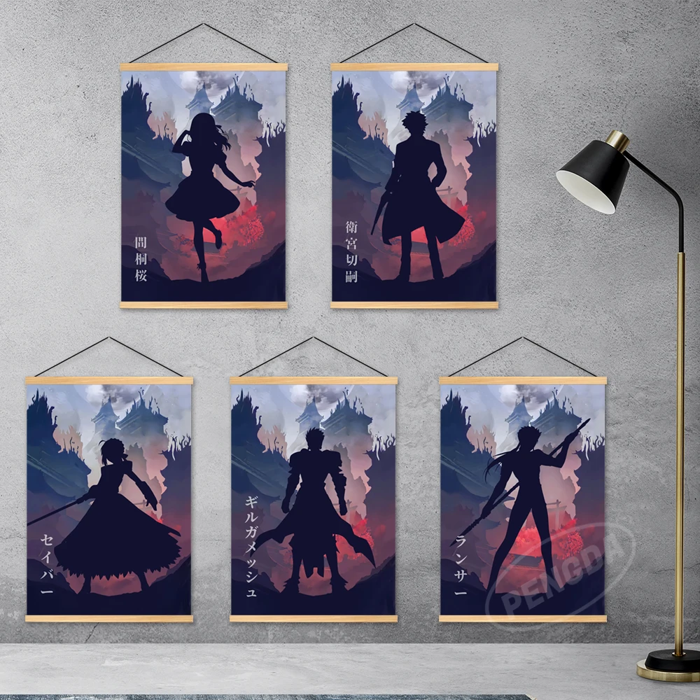 Настенная Картина на холсте с изображением судьбы и ночи роскошная подвесная