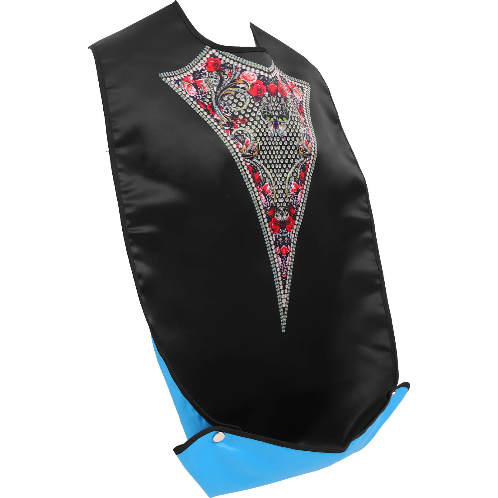 

Mens Retro Shirts Elderly Bib Patient Buckle Disabled People Household Dinner Decorative Clothing Bibs Baby