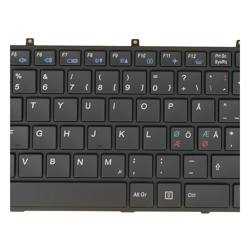 США Nordic LA испанская итальянская чешская клавиатура для Clevo W670SFQ W670SFQ1 W670SHQ W670SJQ W670SJQ1