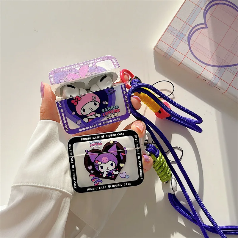

Purple Cute Cartoon Little Devil AirPods 3 Case Apple AirPods 1 and 2 Case Cover AirPods Pro Case IPhone Earbuds Accessories
