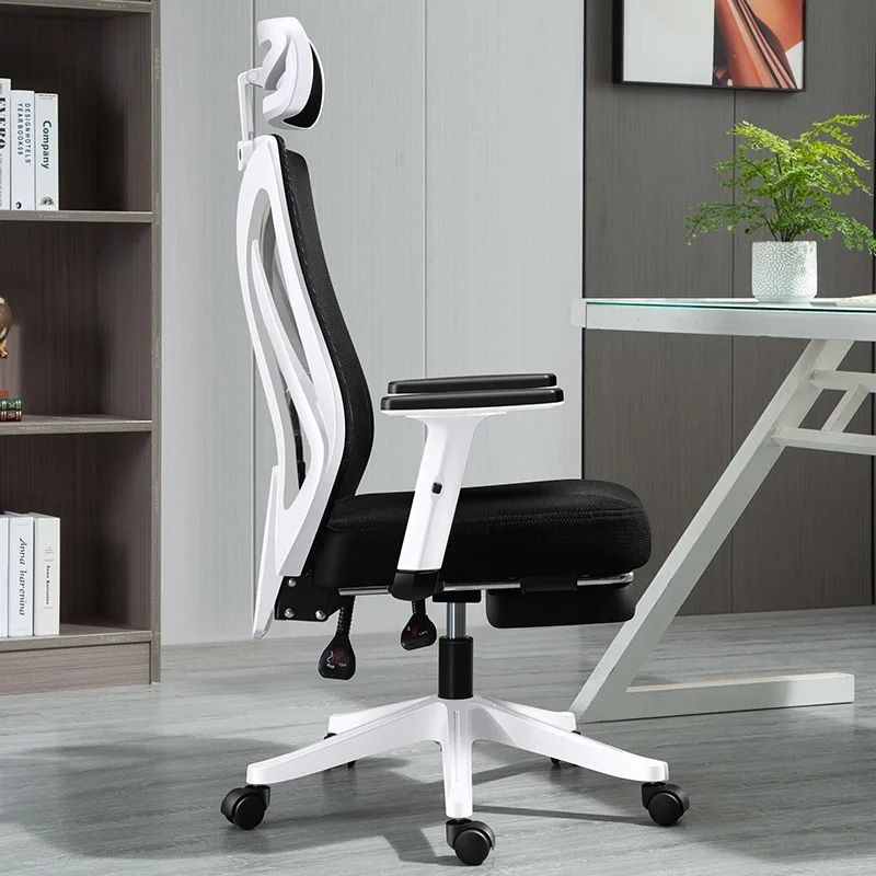 Home Computer Office Chair Mesh Luxury Nordic Gamer Office Chair Swivel Bedroom Fauteuil Bureau Household Accessories BE50WC
