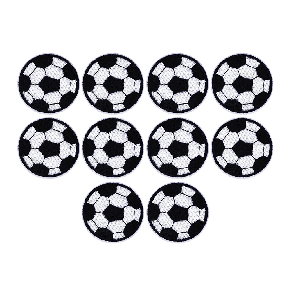 15 шт. футбольные наклейки железные нашивки одежда вышивка футбольная ткань