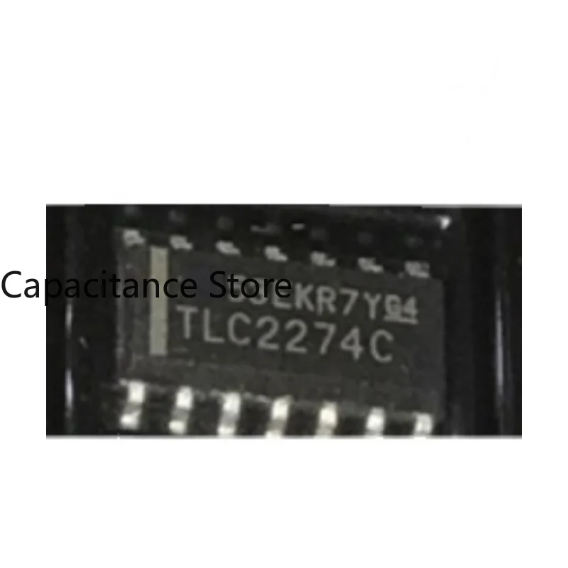 

10PCS New TLC TLC2274CDR TLC2274 TLC2274C SOP14 Quad-Channel Operational Amplifier Chip