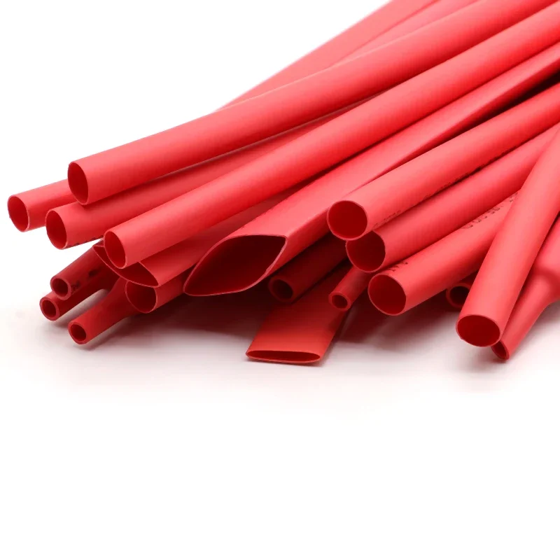 5 м красный диаметр 0 6 8 1 2 3 4 мм полиолефиновая термоусадочная трубка соотношение