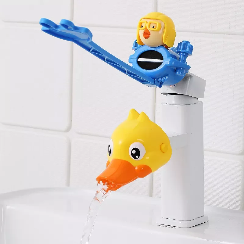 

Duck Elephant Animal Faucet Extender Water Children Saving Cartoon Tool Help Baby Washing Hands Bathroom Bath Toy Kids Gift