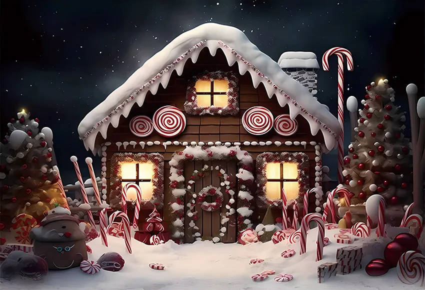 Фон для фотосъемки с изображением рождественской елки