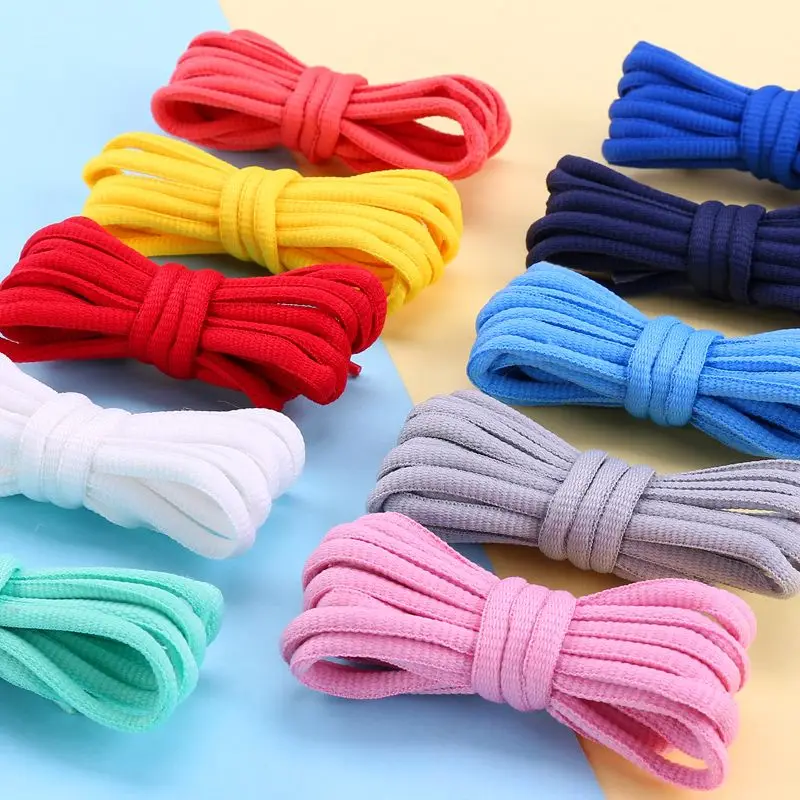 

1Pair Half Round Athletic Shoelaces for Sport/ Running Oval Shoe Laces 24 Color Shoes Shoelace 100/120/140/160/180cm Shoe String