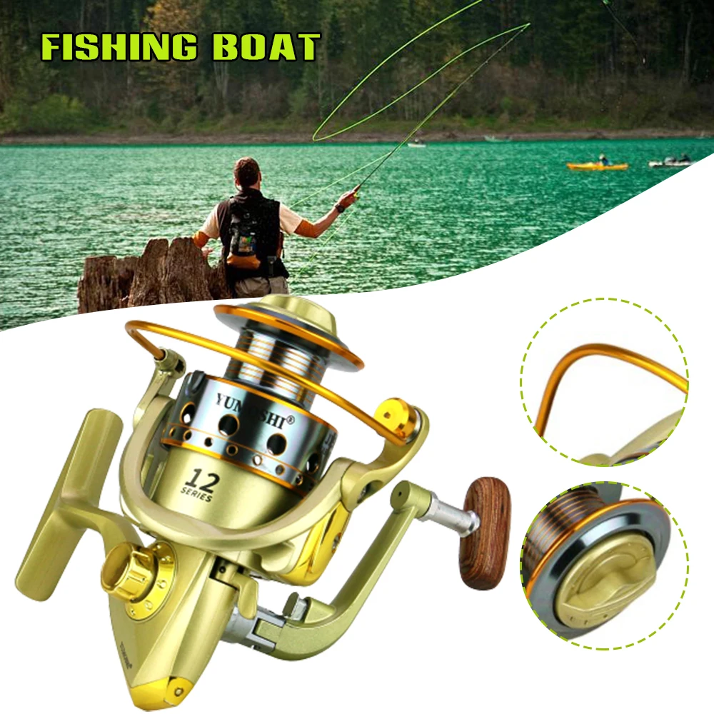 

Рыболовная катушка с металлической линией и деревянной ручкой, легкое рыболовное снаряжение, прочные профессиональные рыболовные аксессу...