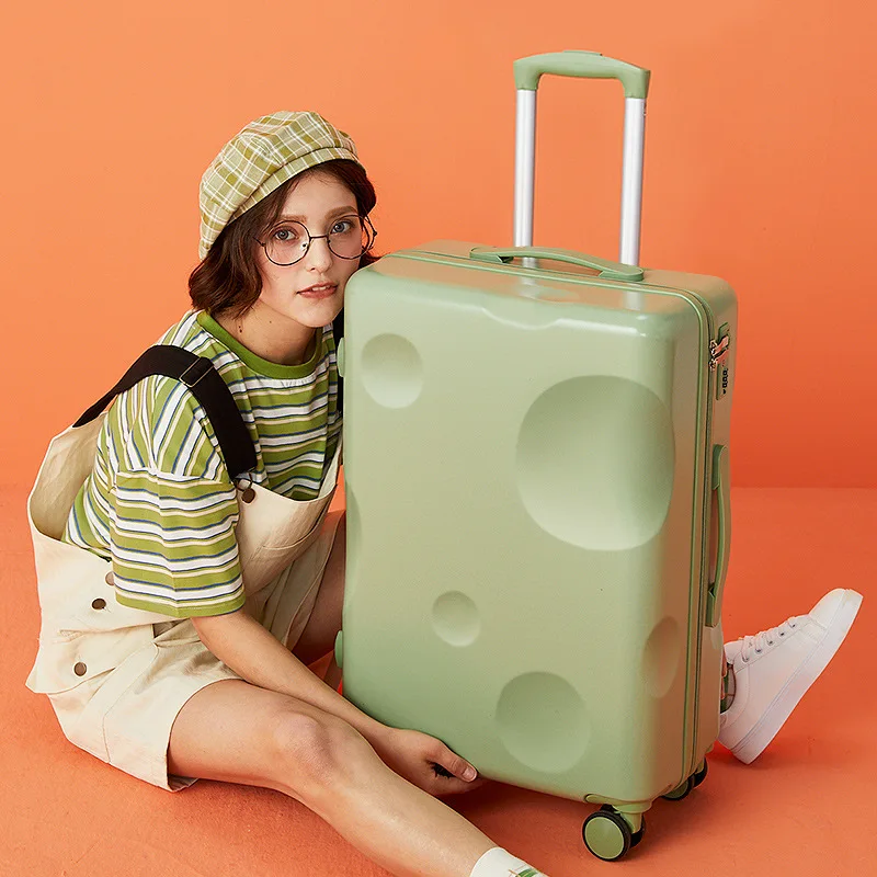 Cheese Trolley Case 20 Inch Fashionable, High Appearance, Silent Universal Wheel Luggage
