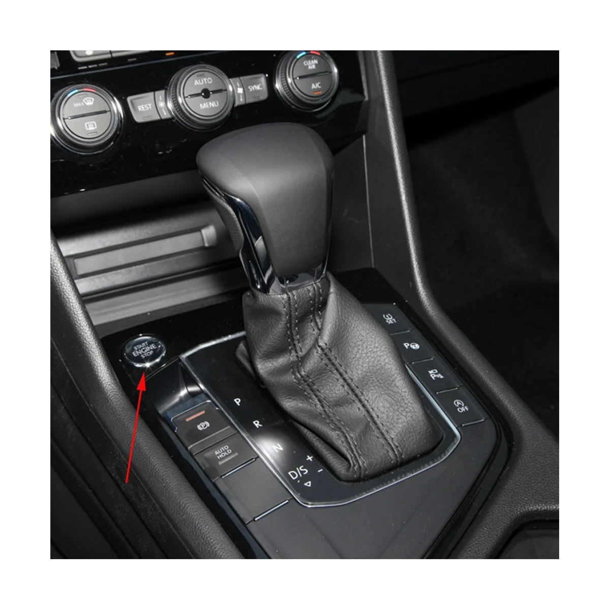 

For Tiguan L II 2016-2022 Engine Start Stop Button Start Up One-Button Ignition Switch 5NG 959 839 5NG959839