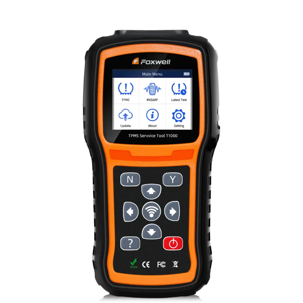 

Foxwell T1000 TPMS Trigger Tool TPM Sensor Lifetime Free Updates Online Replace Foxwell NT1001