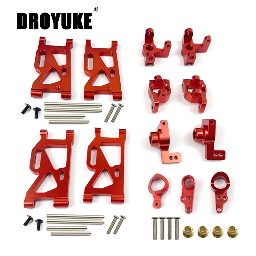 

Metal Upgrade Kit for WLToys 144001 124018 124019 124016 124017 remote control car swing arm steering cup C seat Accessories