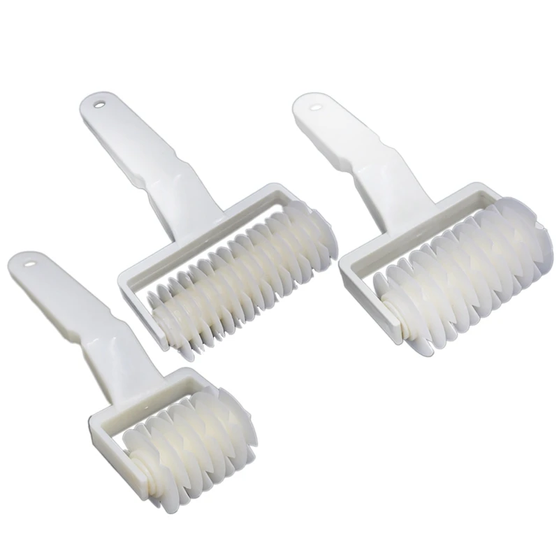 

Пластиковое тесто печенье пирог пицца хлеб Кондитерские решетчатые роликовые резаки DIY инструмент для выпечки рельефный валик резка, 3 разм...