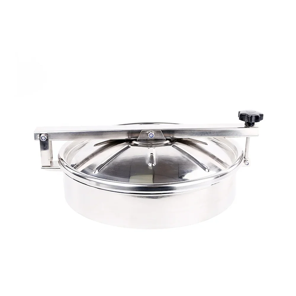 Санитарный люк из нержавеющей стали диаметром 300 мм для резервуара