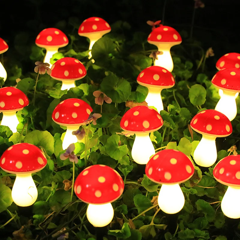 

Солнечные LED фонарики-грибы OKAL RED EAST