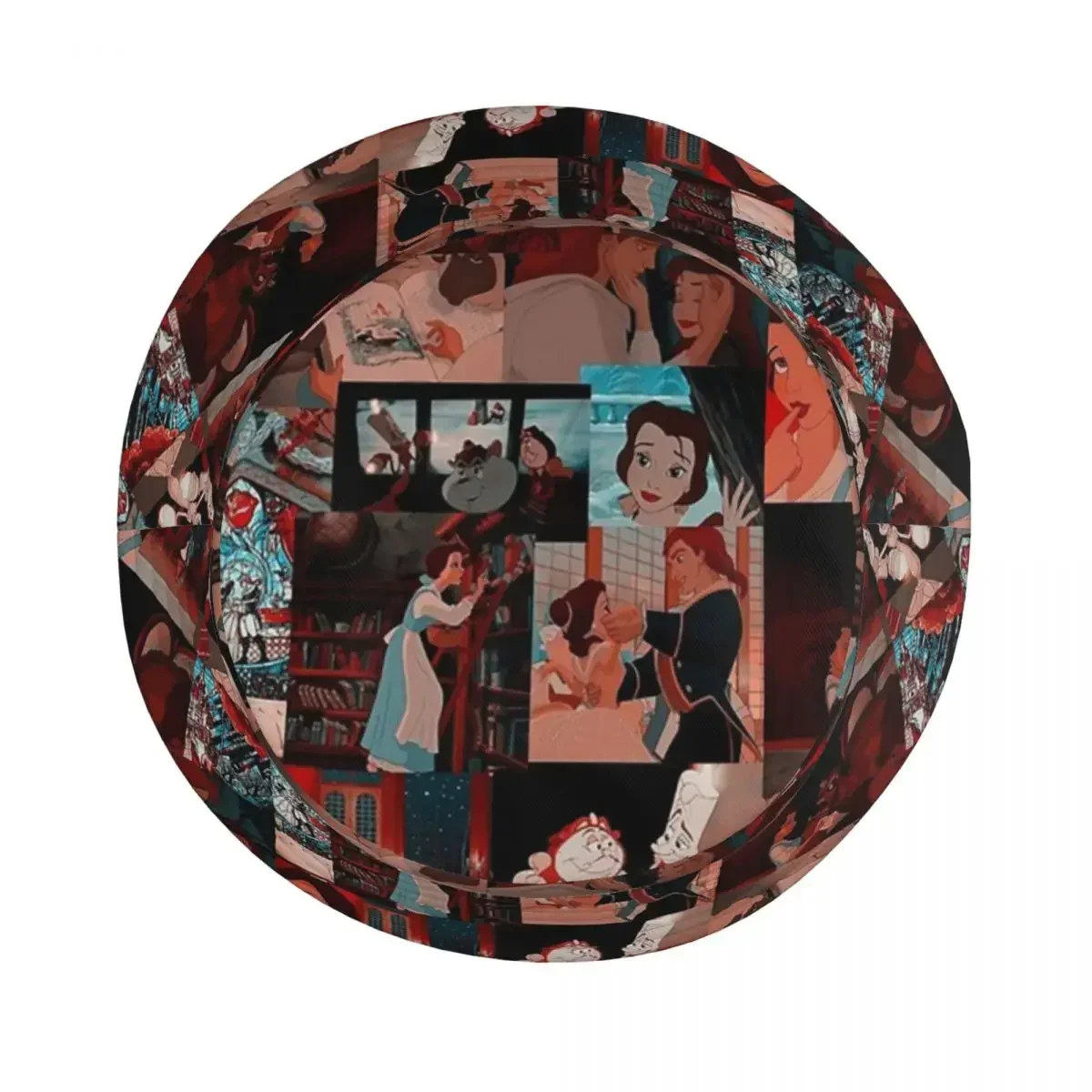 Головной убор для отдыха с коллажем Красавица и чудовище Панамы унисекс