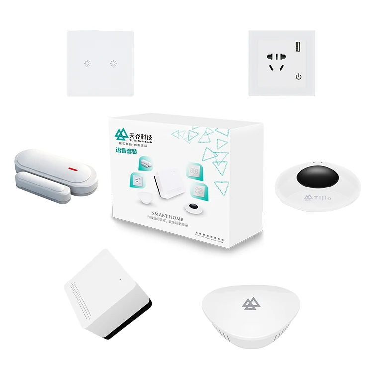 

home automation device voice control kit domotica kits casa inteligente smart home