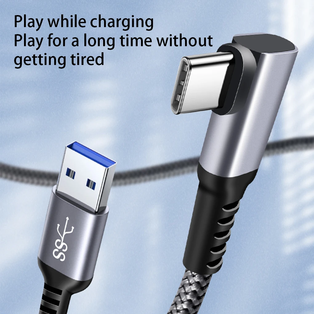 

Charging Cable VR Data Line Aluminium Alloy Wear-resistance Transfer Wire Long-distance Transmission Pluggable Connector