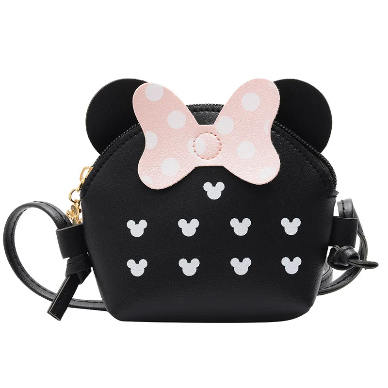 Children's Crossbody Bags Disney Kawaii Mickey Mouse Messenger Bag Minnie Cartoon Anime Bags Small Purses and Handbags for Kids