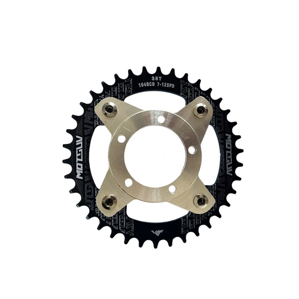 BBS01 BBS02 For Bafang Middle Motor 34T Positive And Negative 32T 38T Adapter Chainring Crankset Conversion Set