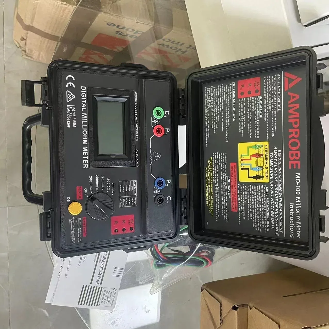 Фото НОВЫЙ миллиомметр Amprobe MO-100 №4