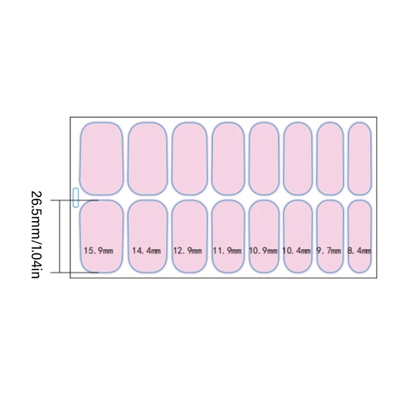 Водостойкая наклейка для дизайна ногтей лака рождественские гели полоски