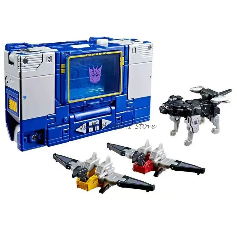 Фото Игрушки-трансформеры Headmasters G1: Деформирующиеся роботы Soundwave SS-86, Leader Class, Ravage, Laserbeak, Buzzsaw, фигурки Оптимуса Прайма №4