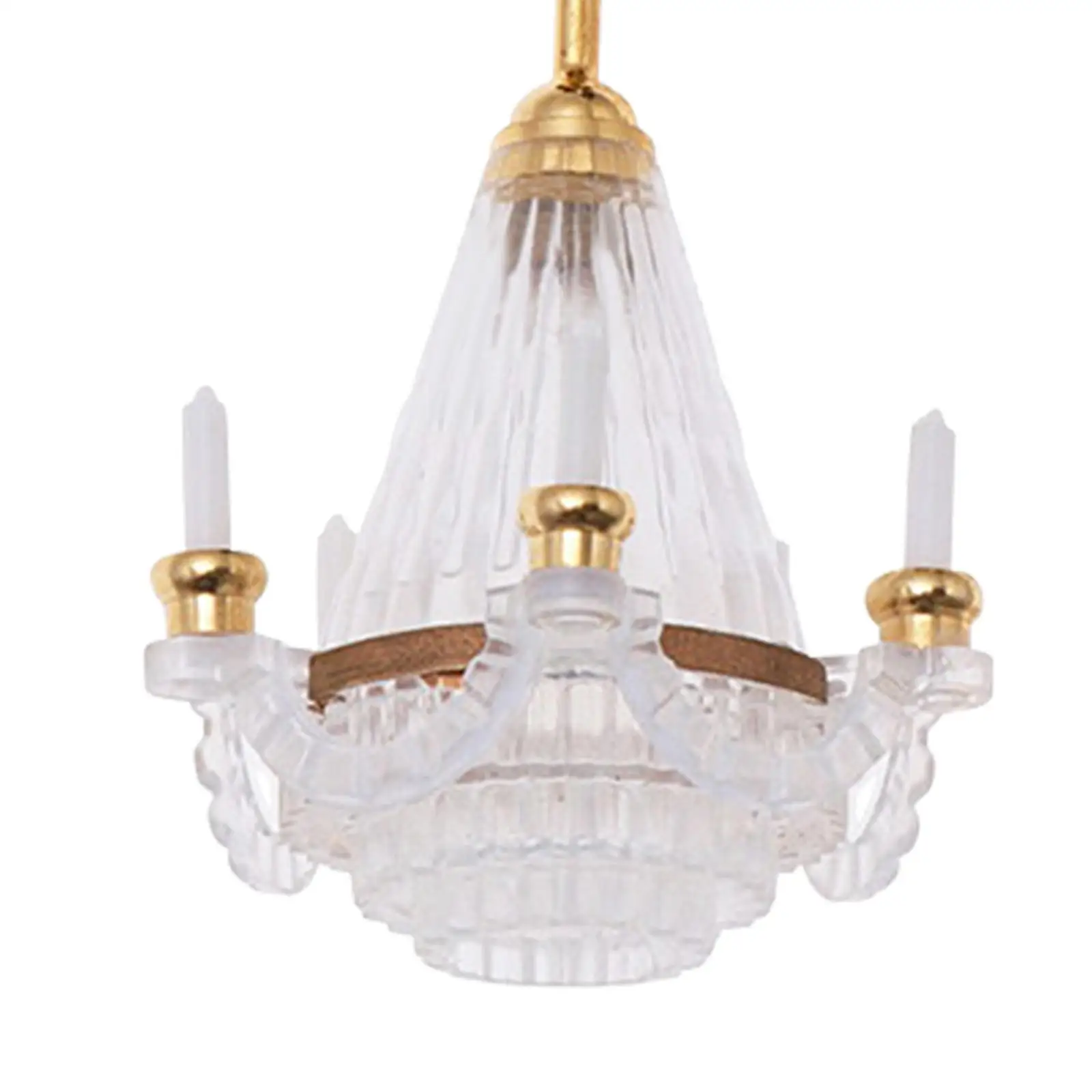 

1/12 Miniature Ceiling Lights Simulation for Doll House Accessory Decor Bedroom Furniture