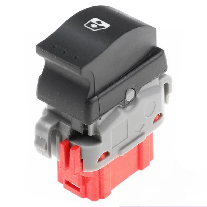 

Power Electric Window Control Switch Front Left for Renault Master MK II 2 1998-2010 Red Base 8200199518