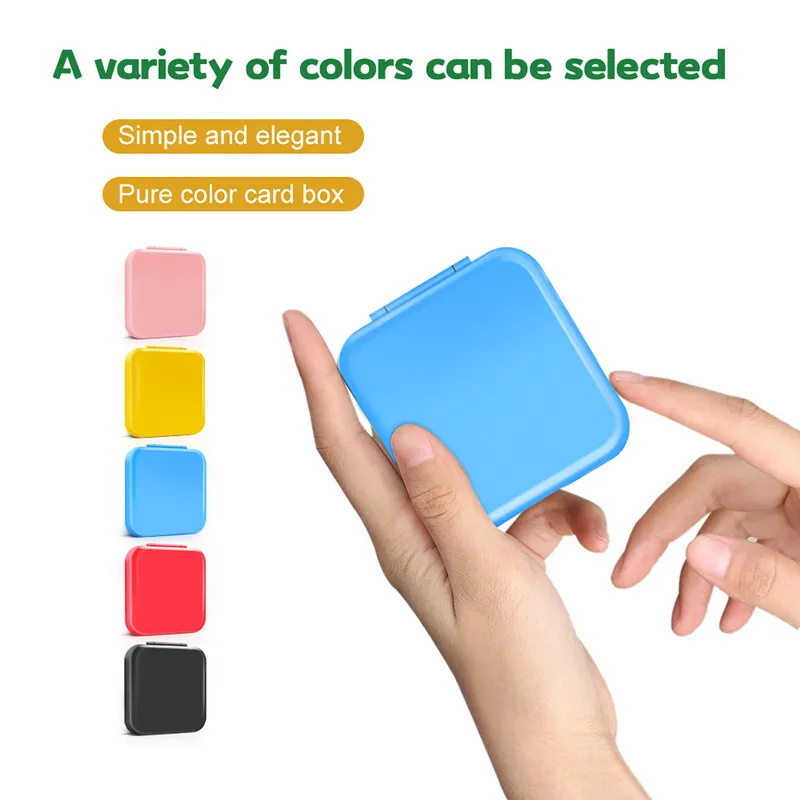 

Удобный игровой контейнер для хранения карт, с силиконовой подкладкой, с защитой от падения, может вместить 12 игровых/SD карт