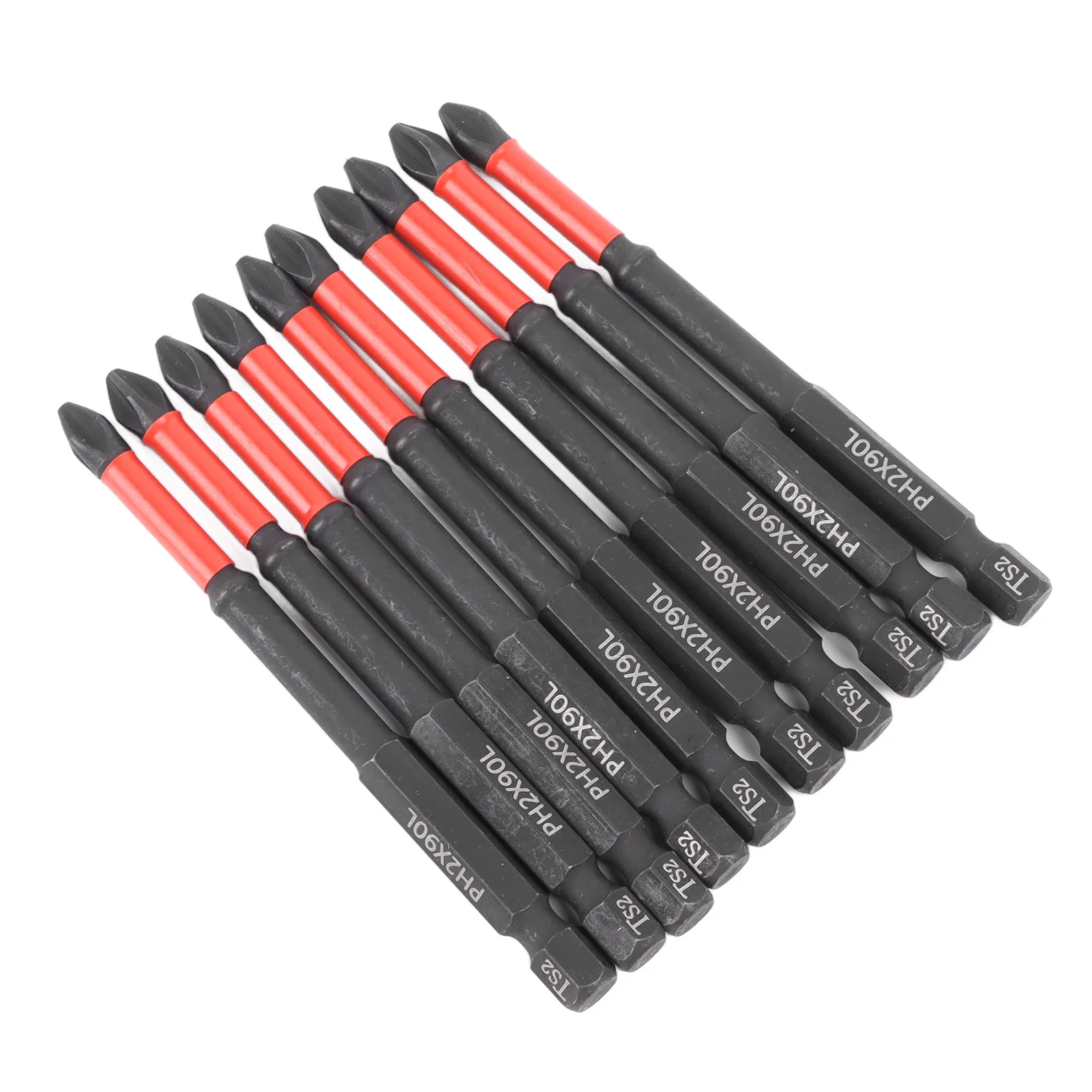 10ШТ Крестовые отвертки Нескользящие ударопрочные Магнитные сверла Высокой