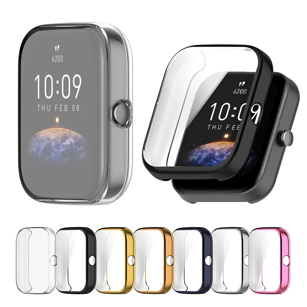 

Защитный чехол из ТПУ с покрытием для Huami Amazfit Bip 3 Bip3 Pro