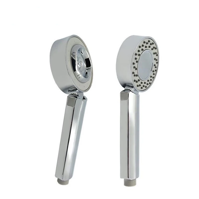 

1pc High Pressure Water Saving ABS Hand Both Sides Of The Shower Bathroom Shower Head Sprayer
