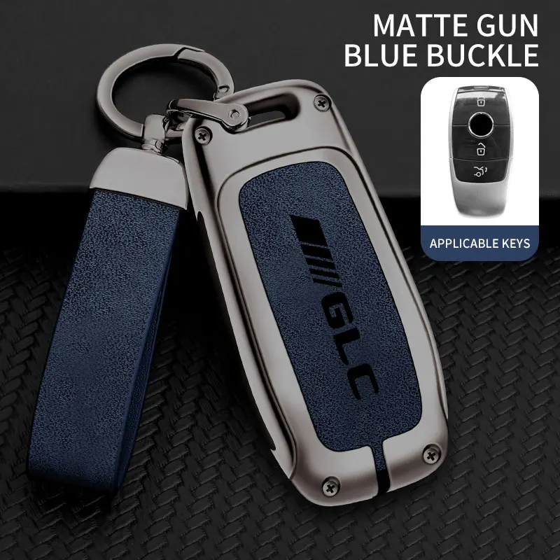 

Для Mercedes-Benz GLC260L GLC300L GLC200 дистанционная защита Автомобильный брелок из цинкового сплава Mercedes-Benz GLC автомобильный брелок