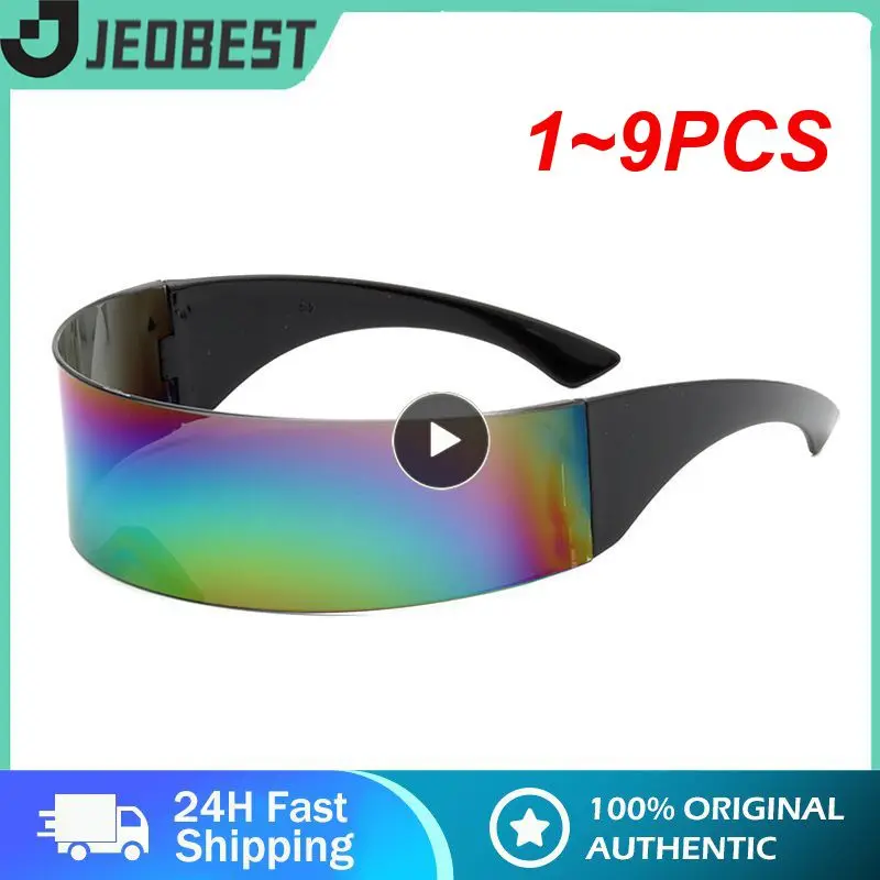 

Зеркальные ветрозащитные очки для верховой езды, 1-9 шт.