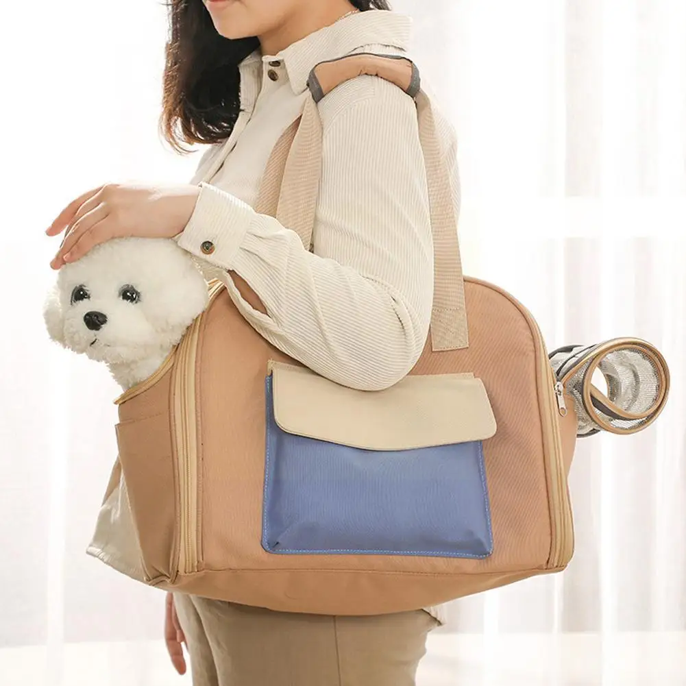 

Dog Backpack Puppy Handbags Dog Transport Bag Pet Backpack Single Tent Pet Multifunctional Shoulder Bag Puppy Bag F7N7