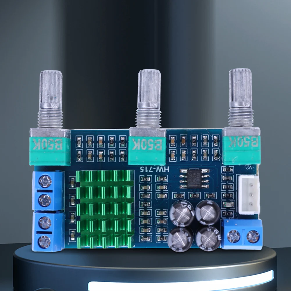 Плата цифрового усилителя TPA3116D2 2*80 Вт звуковой усилитель регулировка высоких и