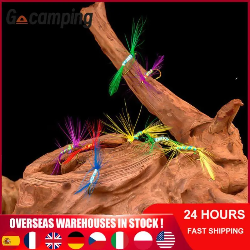 

Fishing Lures Imitation Dish Fly Hook Sub Bait Box Insect Bait Fake Insect Bait Hook Fish Hook Fishing Supplies With Barb