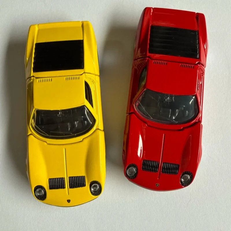 Фото Модель автомобиля Takara Tomy Tomica Tp05 Lamborghini Miura P400s из серии литых под давлением моделей, коллекционная, снятая с производства, подарок на день рождения, игрушка для хобби. №4