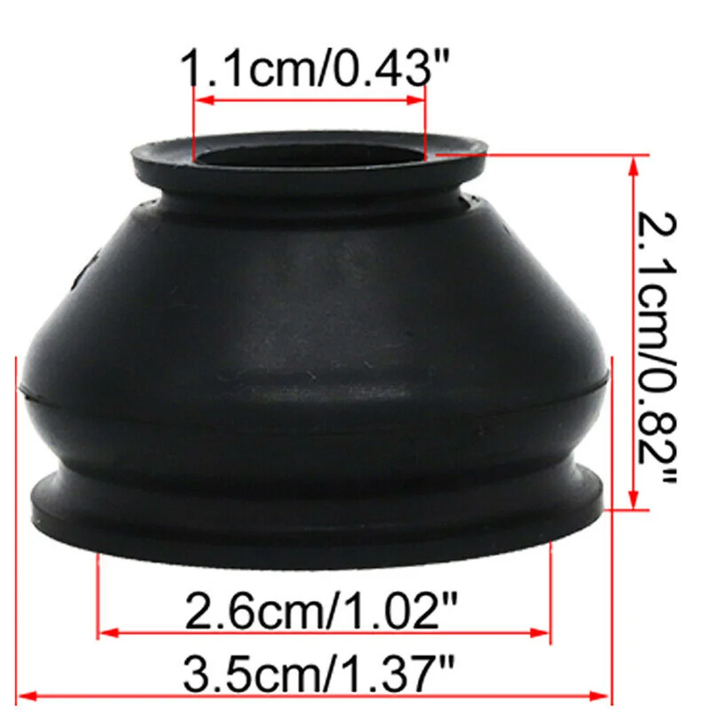 

Dust Cover Ball Joints 6pcs Car Accessories Dust Boot Gaiters HQ Rubber