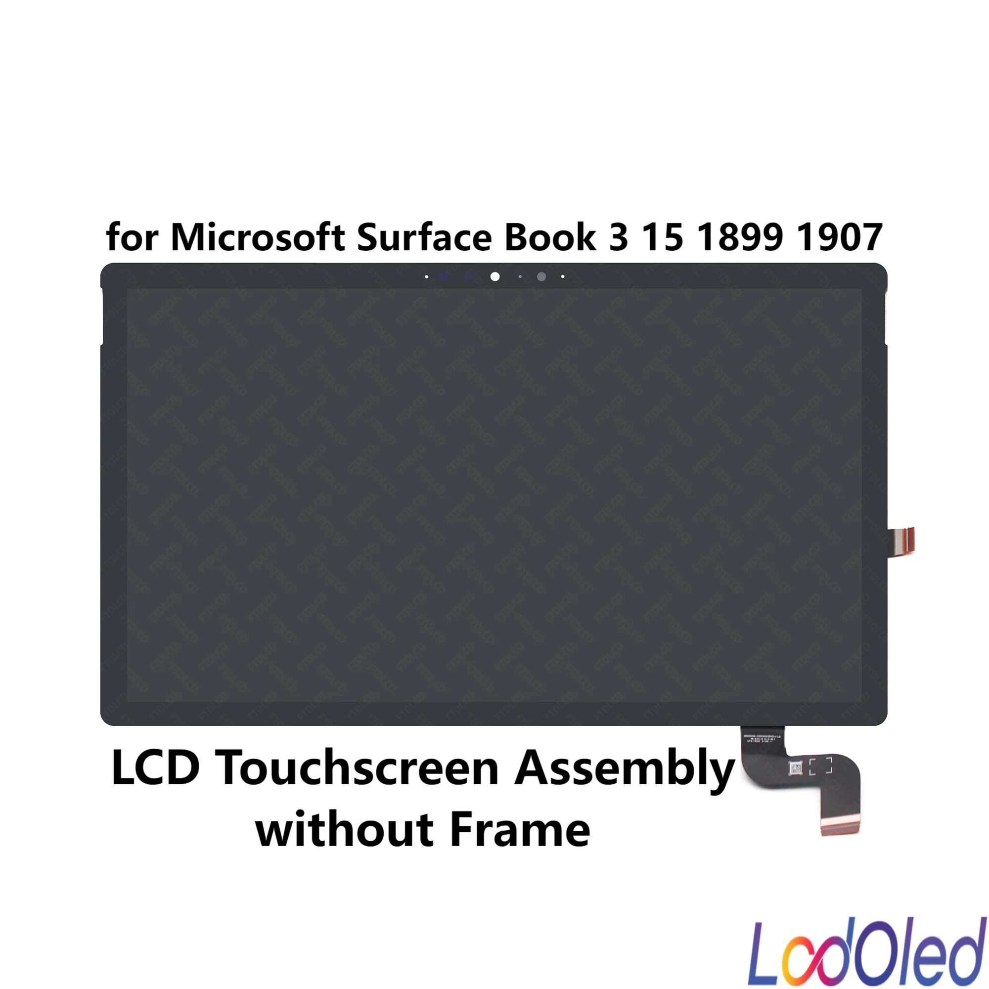 3240x216 0 ЖК-дисплей для Microsoft Surface Book 3 15 дюймов 1899 1907 60 контактов Гц