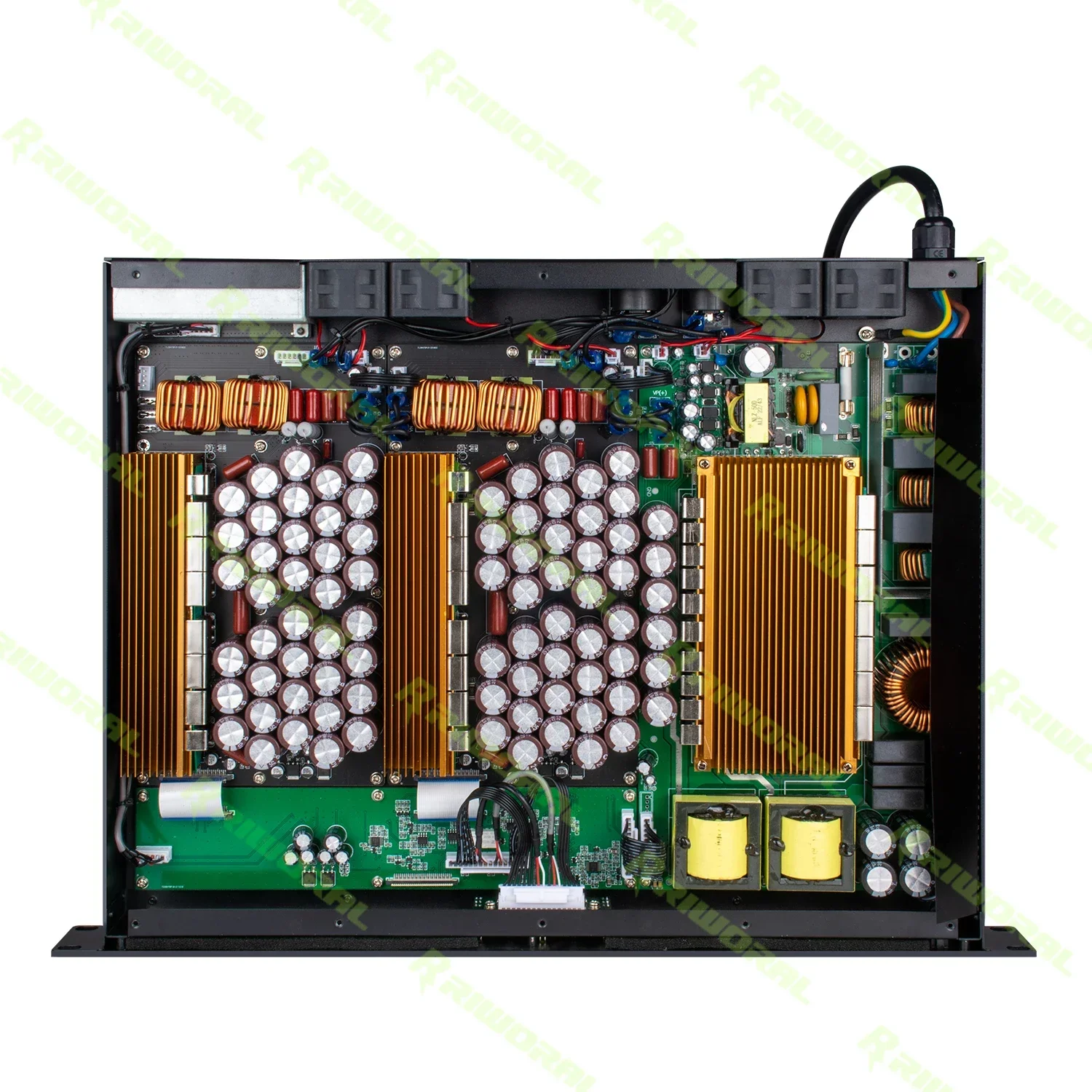 RPX-2 1U Профессиональный цифровой усилитель мощности 2500 Вт Усилитель уровня