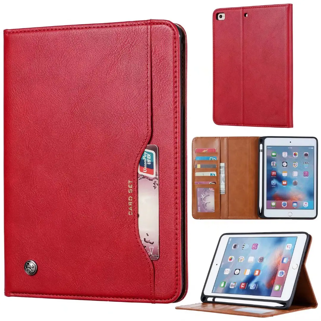 

Чехол-подставка из экокожи для ipad mini 1 mini 2 mini 3 mini 4 mini 5 + ручка