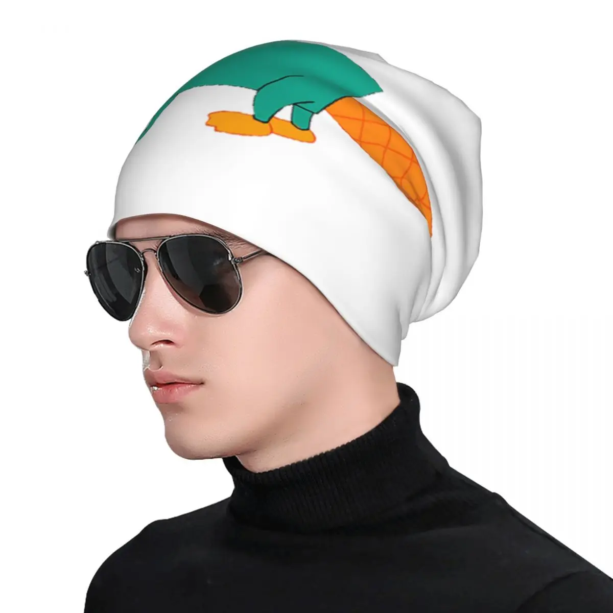 Perry The Platypus теплая вязаная шапка модная шапка-капот осень-зима уличные шапки для