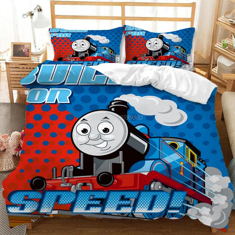 

Bedding Set Cotton 220x240 VLittle 3D Printed Bedding Set Duvet Cover KING Queen Full Twin Size For For Baby Thomas And Kids