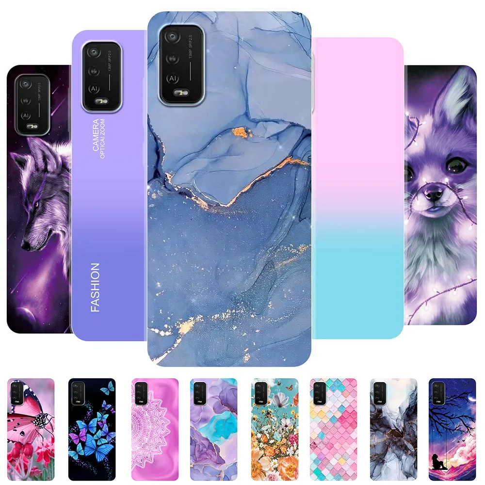 Чехол для Wiko Power U20 чехол U10 U30, мягкий силиконовый прозрачный чехол с мраморным рисунком для Wiko Power U30, чехол для телефона Wiko Power U20